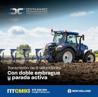 ¡Lidera la Potencia con los T5 Dynamic Command de #NewHolland