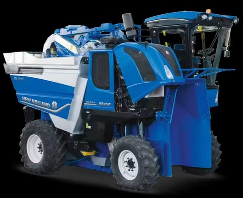 New Holland Braud. La mejor cosechadora para el olivar en seto