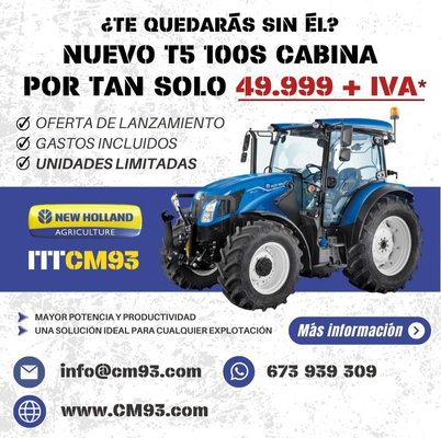 ¿TE QUEDARÁS SIN ÉL? NUEVO T5 100S CABINA