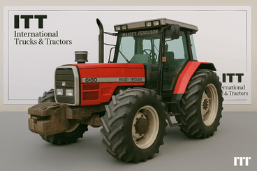 Farm tractor Massey Ferguson 6180 - 1