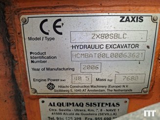 Crawler excavator Hitachi ZAXIS ZX80SBLC - 4