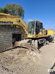 Wheeled excavator Komatsu PW200-7K - 1