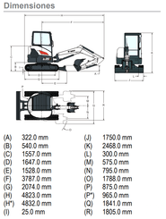 Mini excavator Bobcat E35 - 3