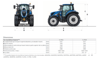 Farm tractor New Holland T5.120 EC - 6